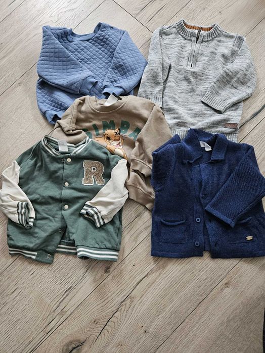 Paka ubranek dla chłopca rozm. 74