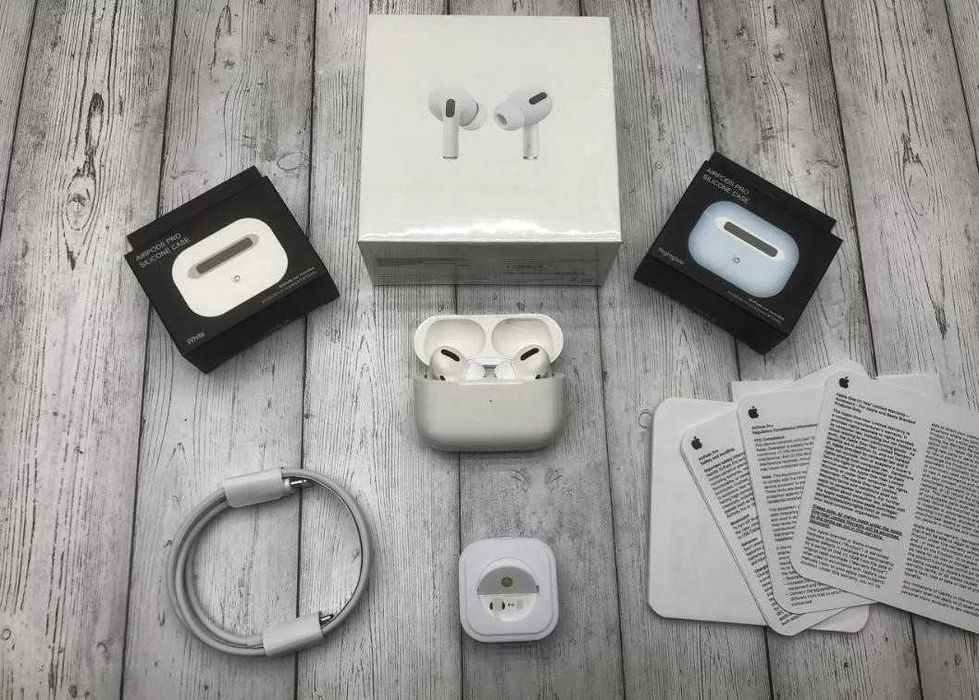 Airpods Pro 1в1 навушники Нового покоління +чохол