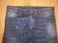 Spodnie jeansy Dsquared2 54 Oryginał Mega Promo Xl Sztos