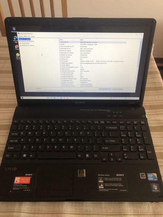 Laptop Sony Vaio Intel I5
