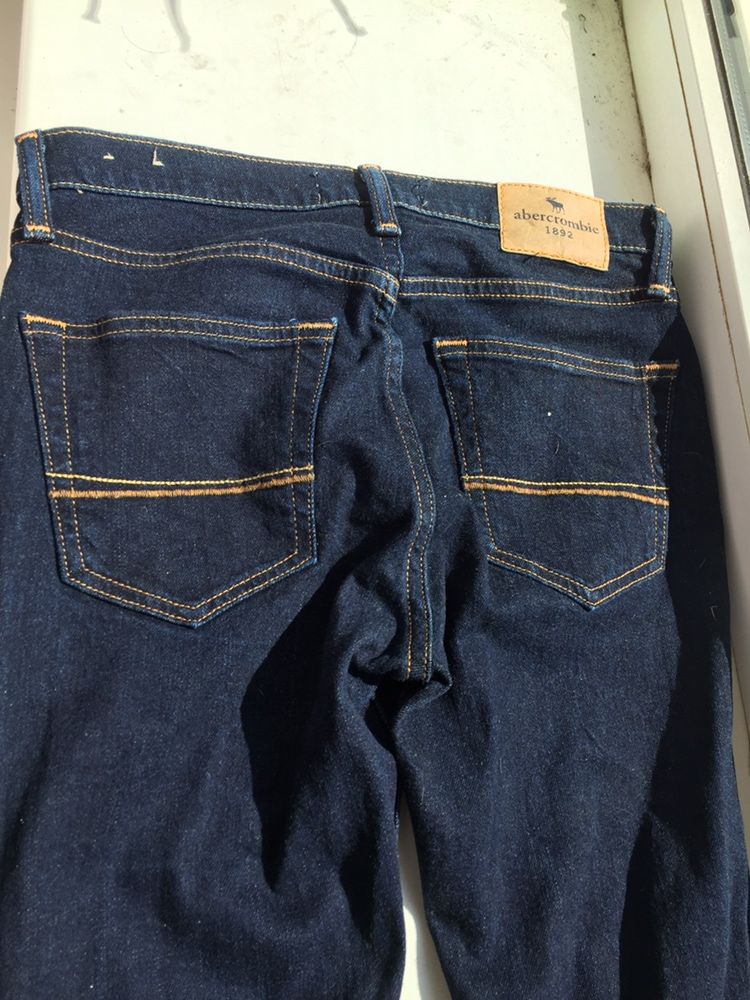 Джинсы abercrombie kids skinny р 155-160
