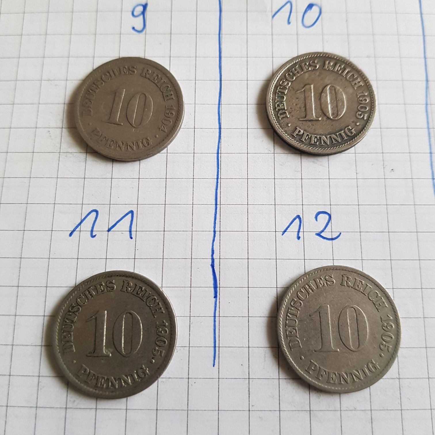 10 pfennig Niemcy ogłoszenie nr 37