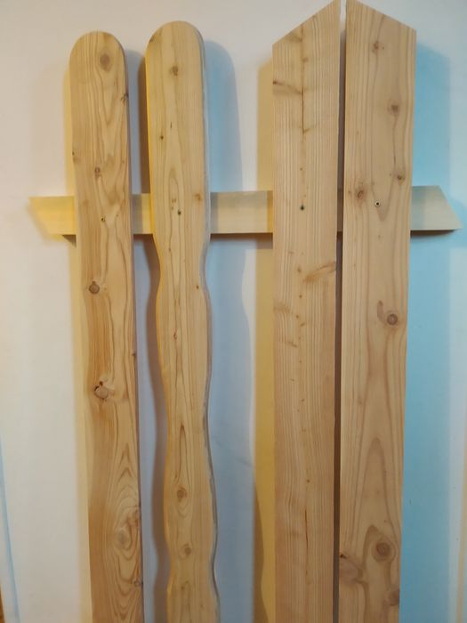 Sztachety drewniane balaski Producent modrzew 120cm