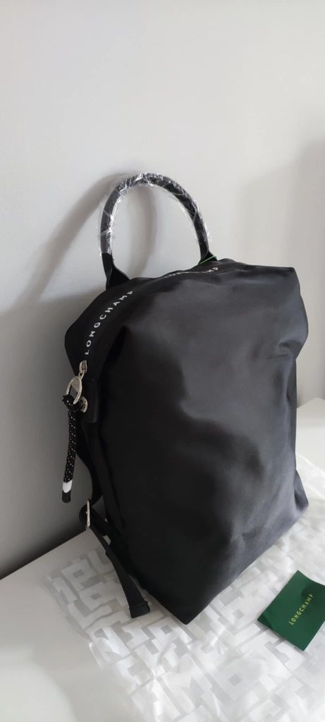 Czarny plecak LONGCHAMP Nowy