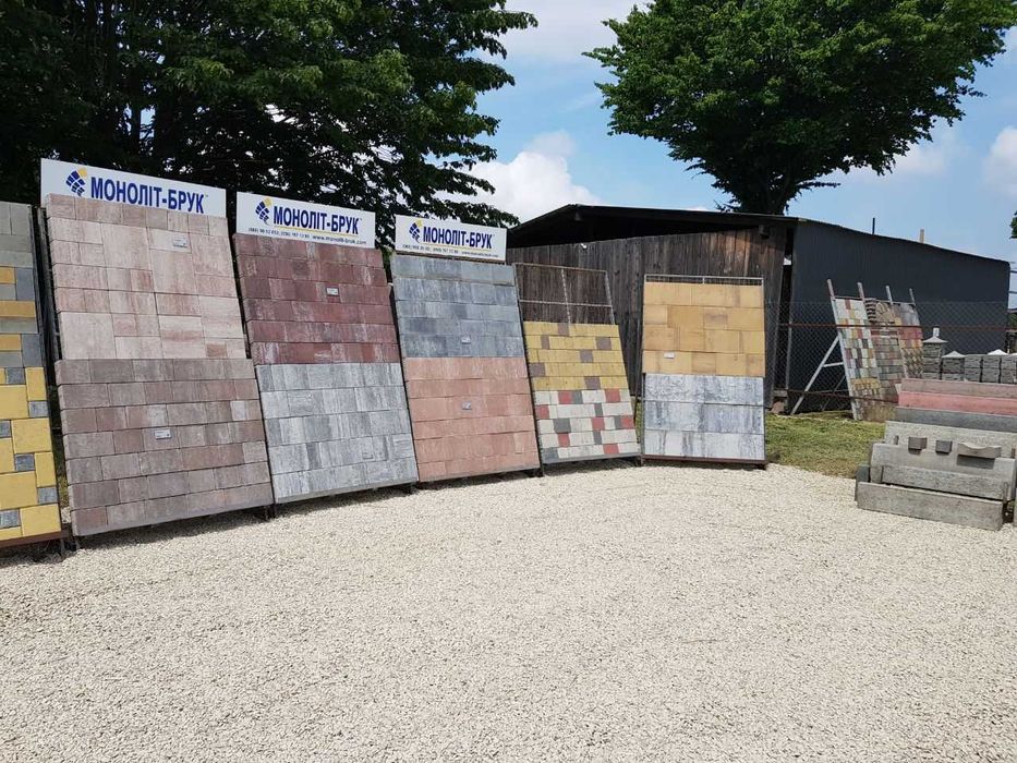 Бруківка,бордюр,поребрик,палісад,квітник