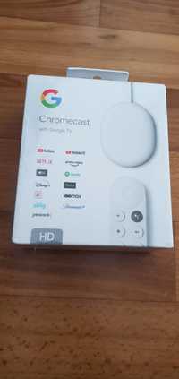 Медіаплеєр ТВ приставка Chrome cast Google  TB HD GA03131-US