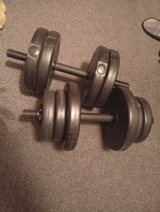 Гантелі дві по ціні одної общий вес 20 кг