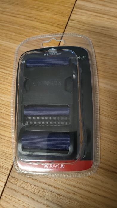 Pas zabezpieczający bagaż granat