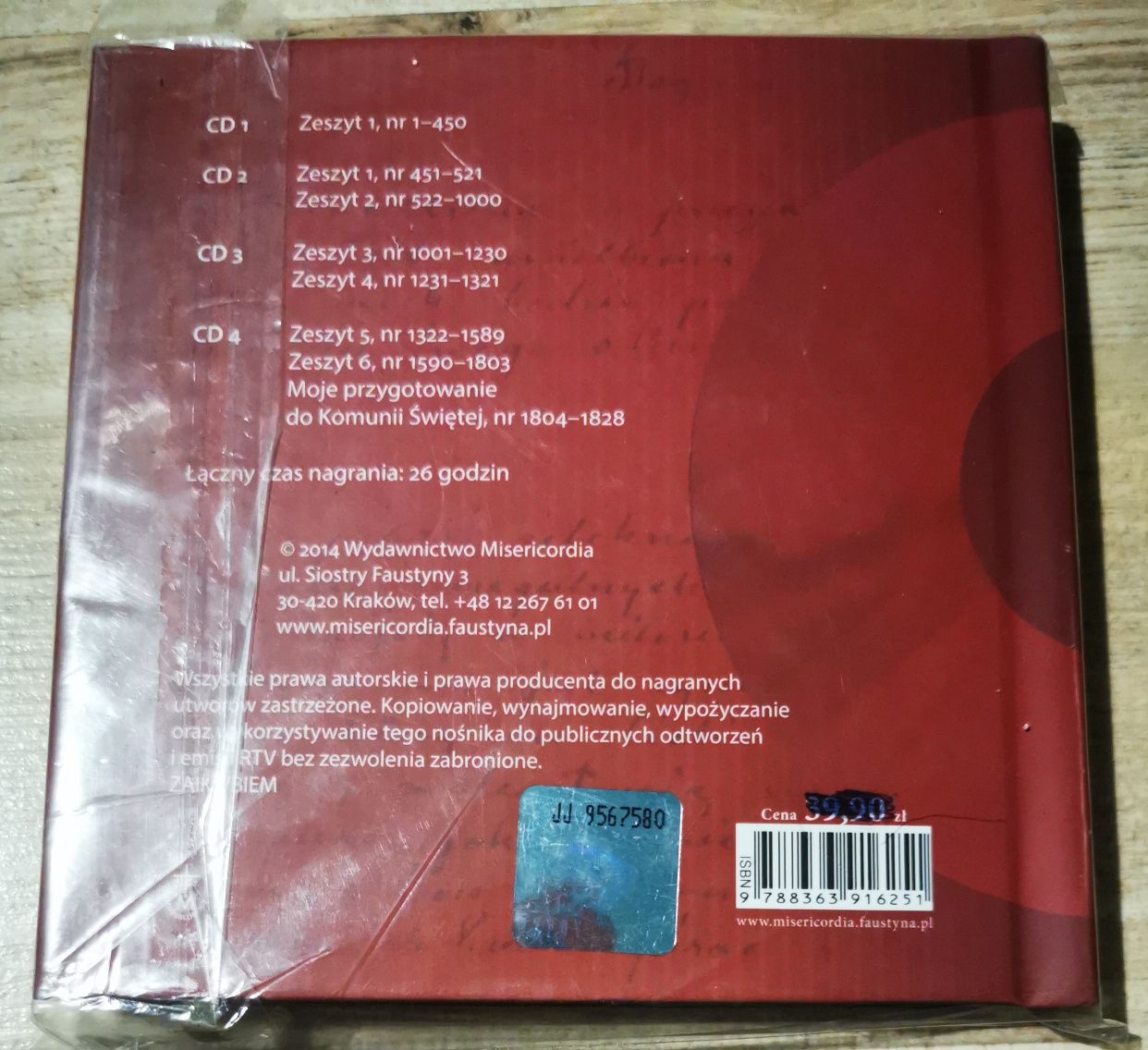 Płyty CD Dzienniczek audiobook