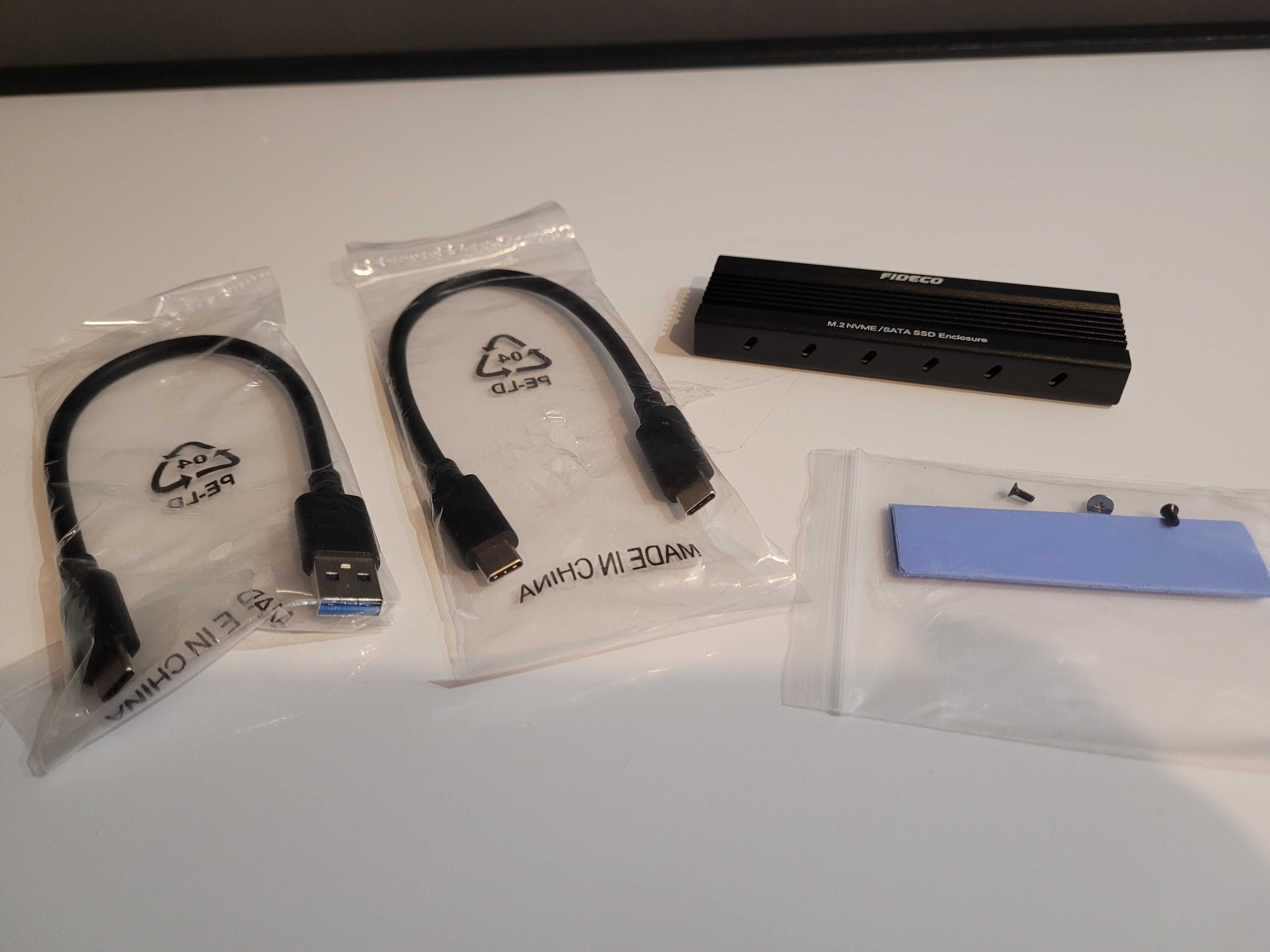 FIDECO M203CP Obudowa dysku M.2 NVME kieszeń USB