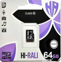 Карта пам'яті на 64 GB 10 class Hi Rali Нова