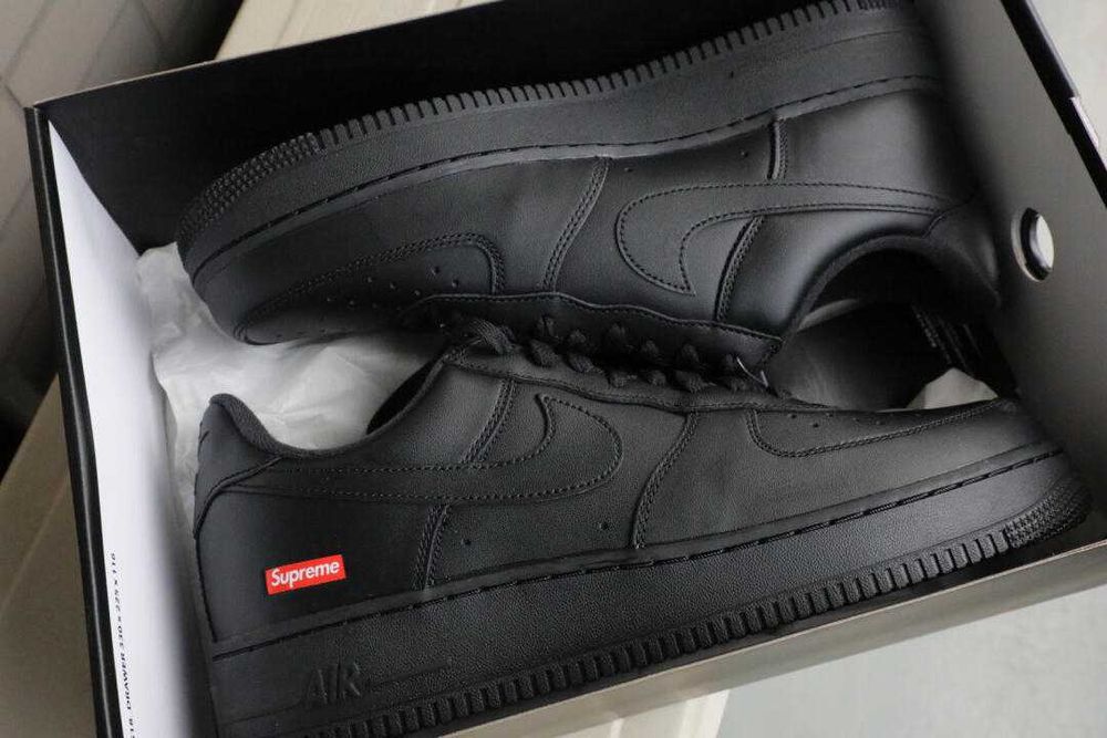 'koszykówki"Nike Air Force 1 Low Supreme Black R.46