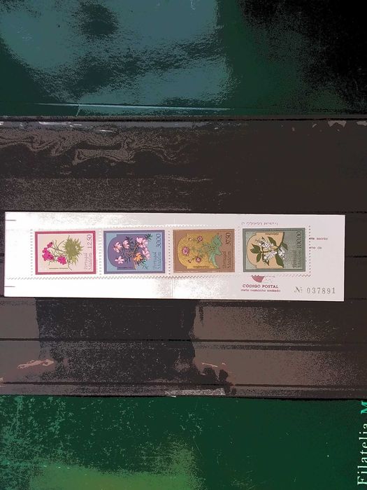 1983 Caderneta Flores Regionais Da Madeira [3° Grupo ] MNH **