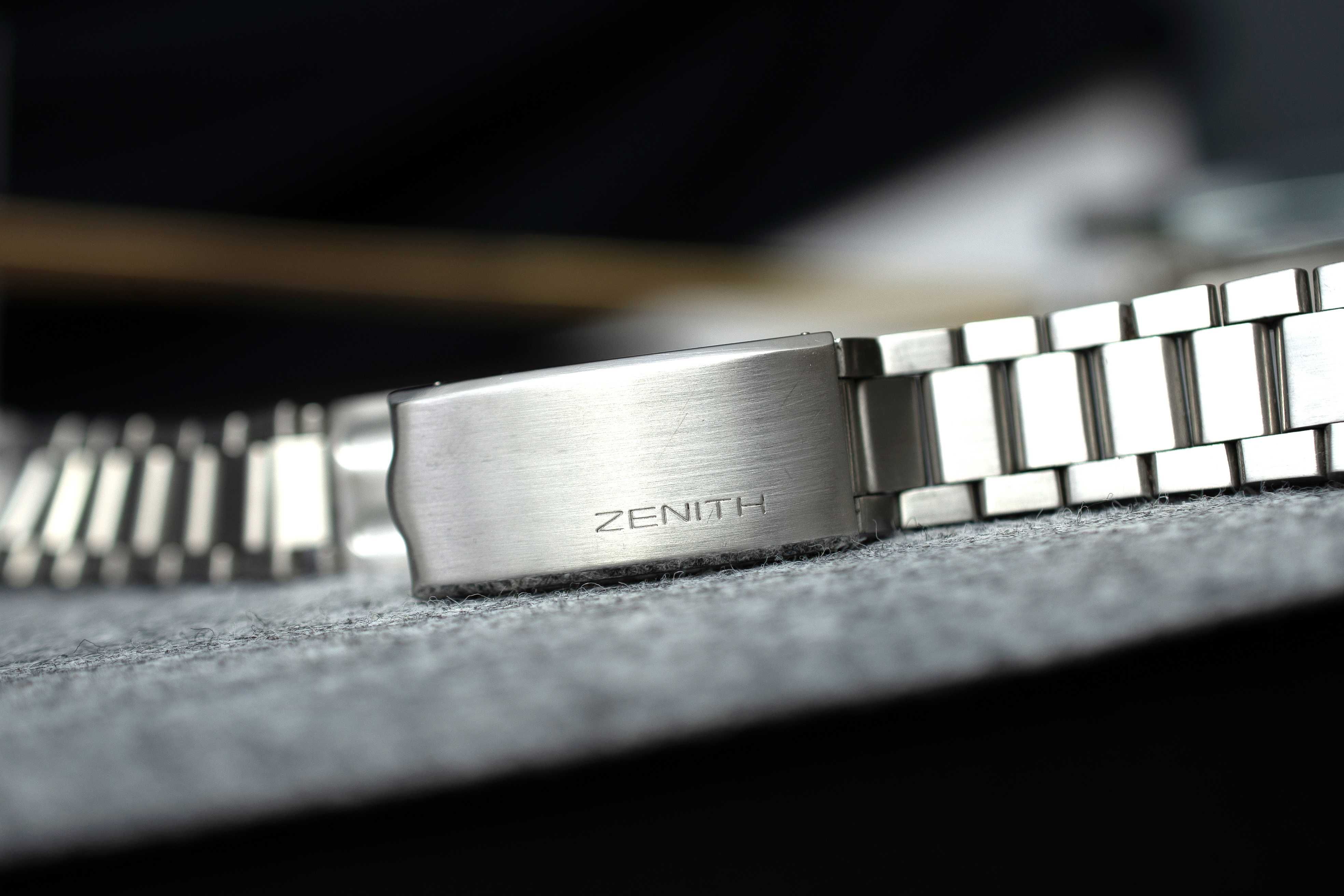 Stalowa bransoleta do zegarka Zenith 19.5mm