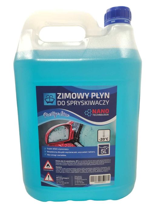 Płyn do spryskiwaczy zimowy