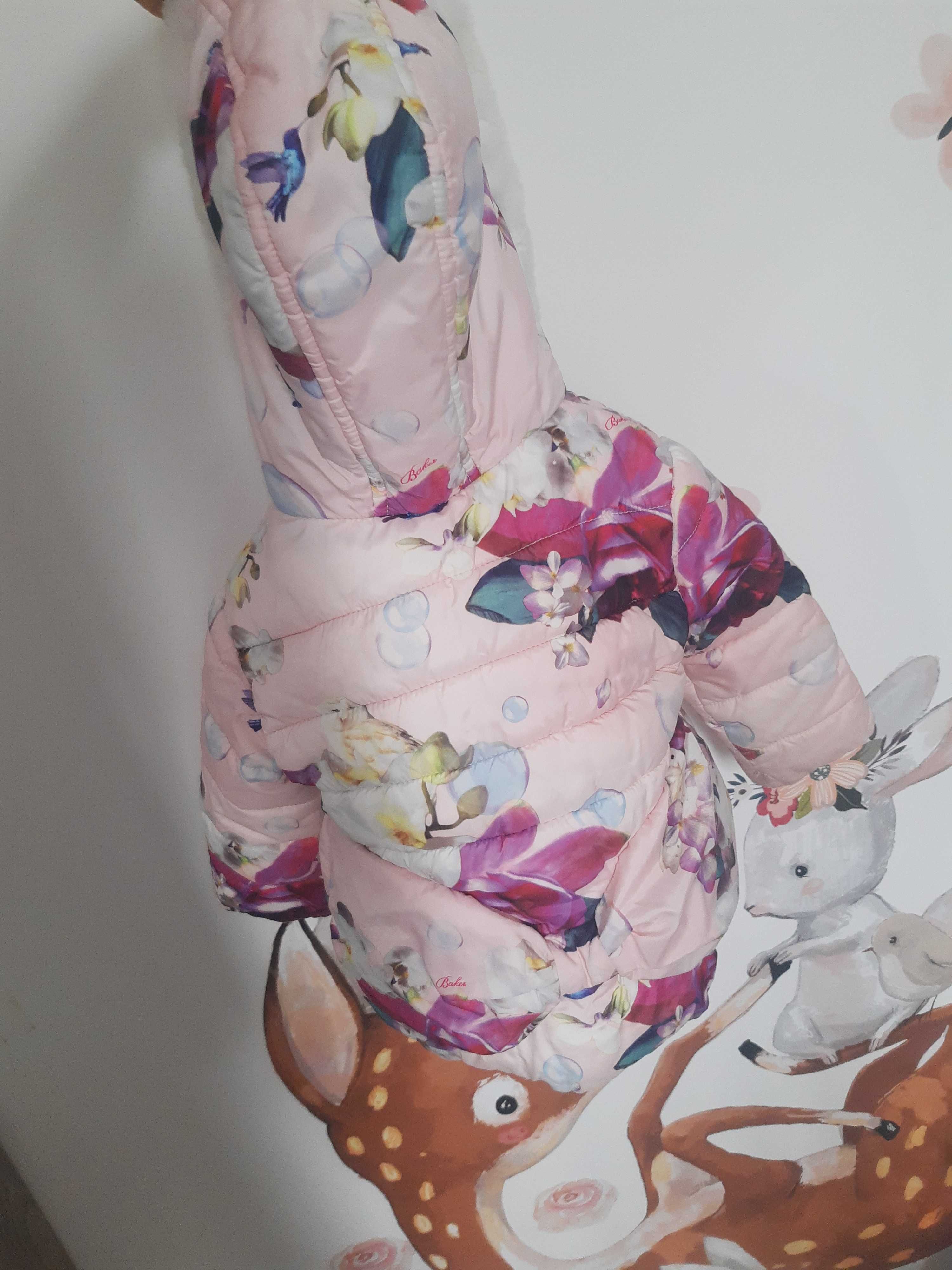 Kurtka zimowa Next Ted Baker kwiaty 86