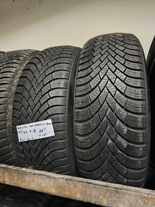 2x Nexen WinGuardSnow 185/60/15 opony zimowe 88 T/3PMSF/M+S//6,72mm
