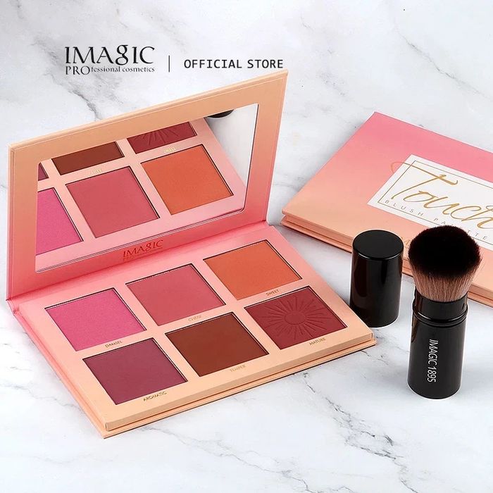 Палетка румʼян Imagic Touch 42.8 г