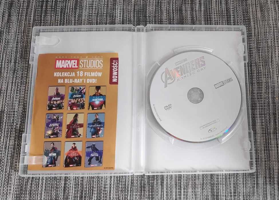 Avengers Koniec Gry Endgame Film na DVD