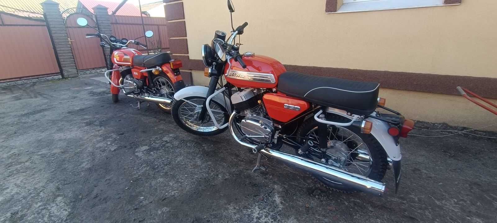 ява jawa 350 634 і cz chezet чезет 472.6 12 вольт після відновлення