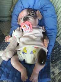 Boneca pet reborn ( verdadeiro silicone) Cosdoll