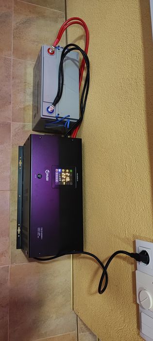 Комплект резервного живлення. Безперебійне + акамулятор