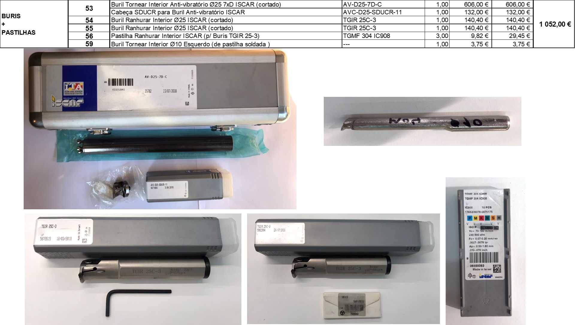 Ferramentas de Corte para CNC