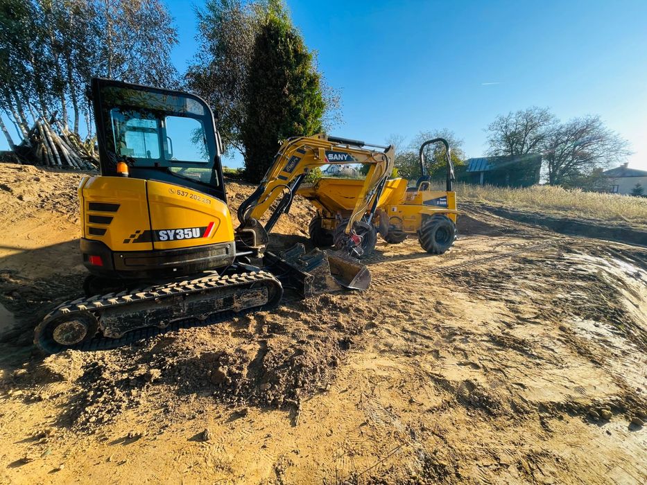 Koparka , minikoparka , transport , wozidlo , rooty ziemne