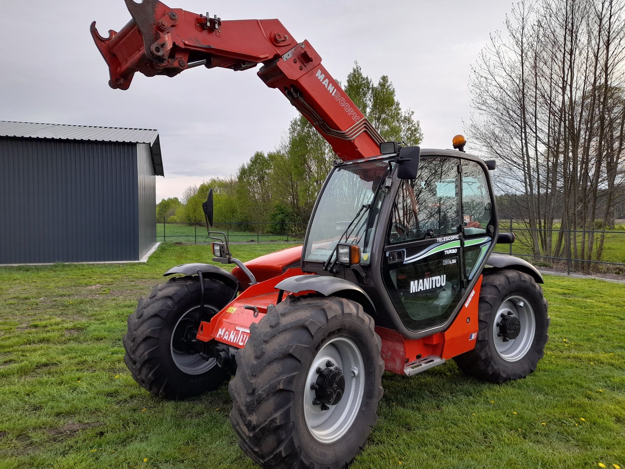 Ładowarka teleskopowa MANITOU 633 Stan perfekt