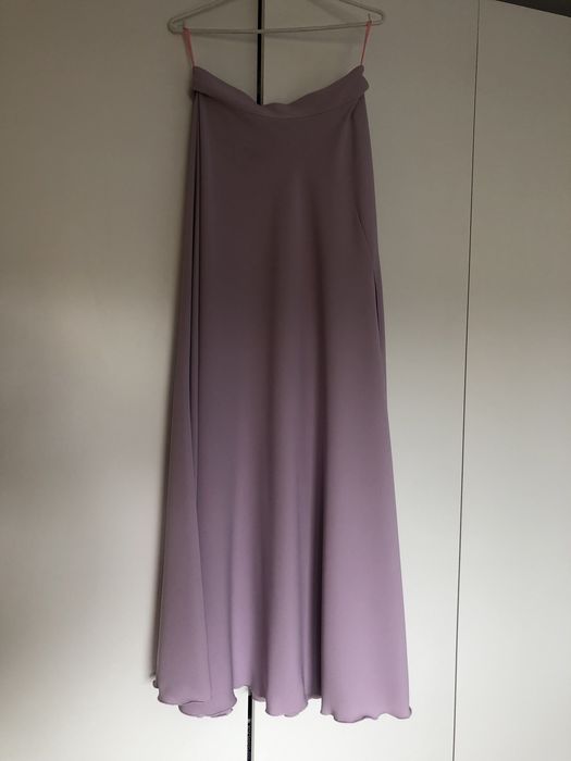 Zestaw sukienka z topem szyte na miarę dla druhny