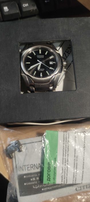 Годинник Citizen titanium bki250 56E