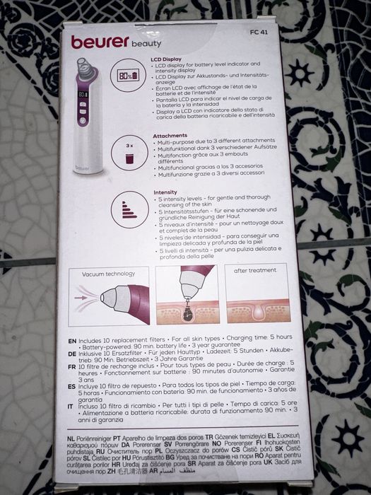 Вакуумний очищувач для обличчя