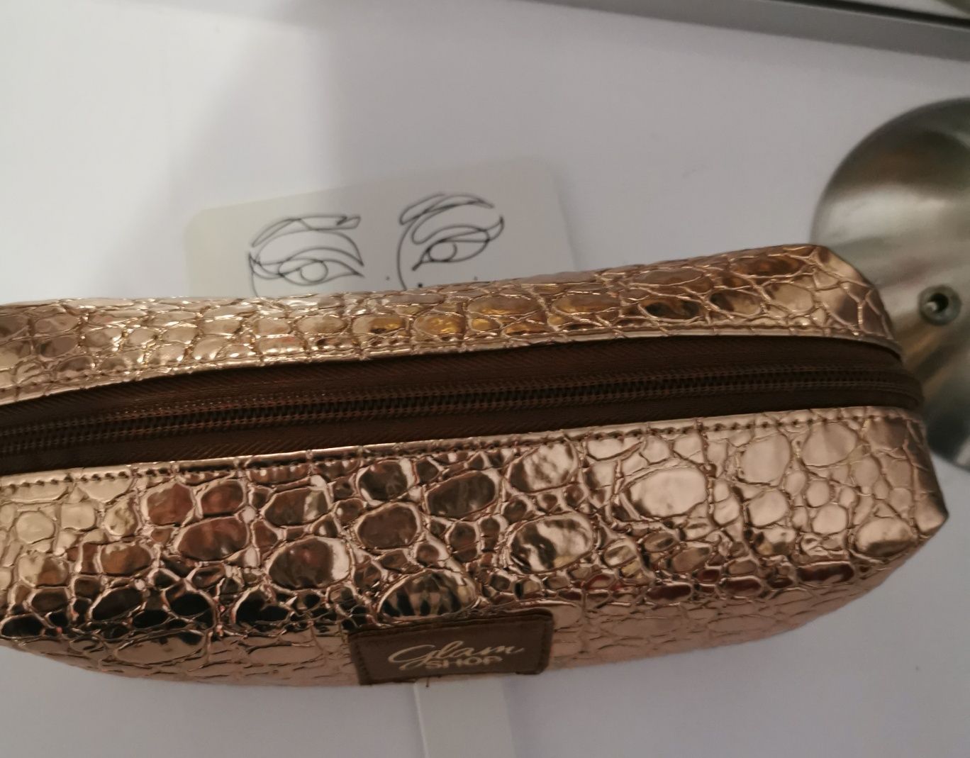 GlamSHOP Kosmetyczka/torebka z kolekcji Mandala/22,5/10,5/9,5