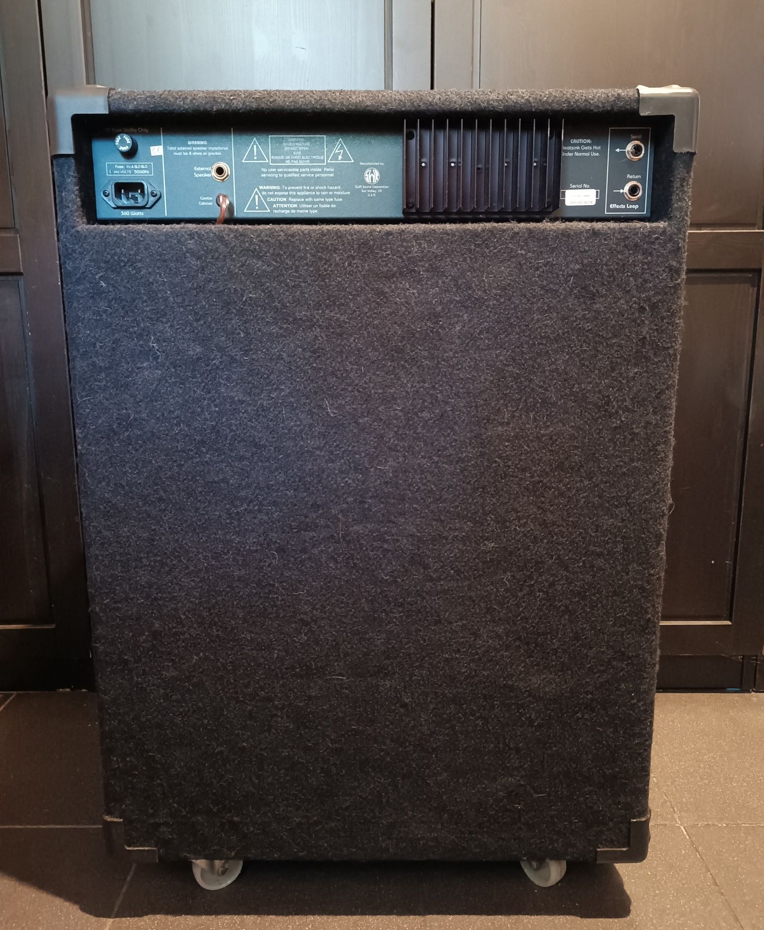 Wzmacniacz combo basowe SWR Working Man's 15