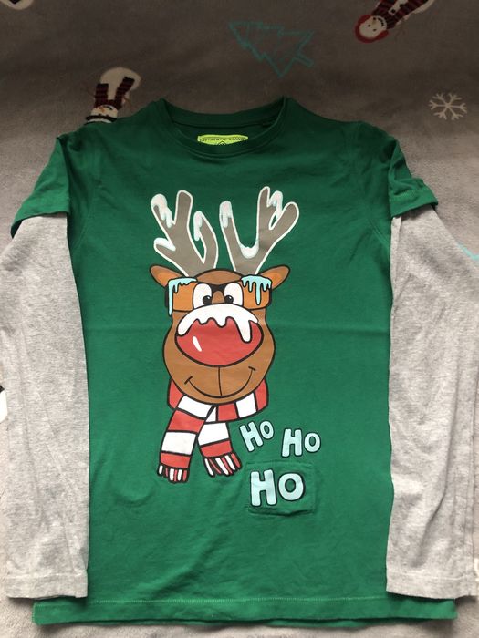 Bluzka świąteczna renifer 152/S/36