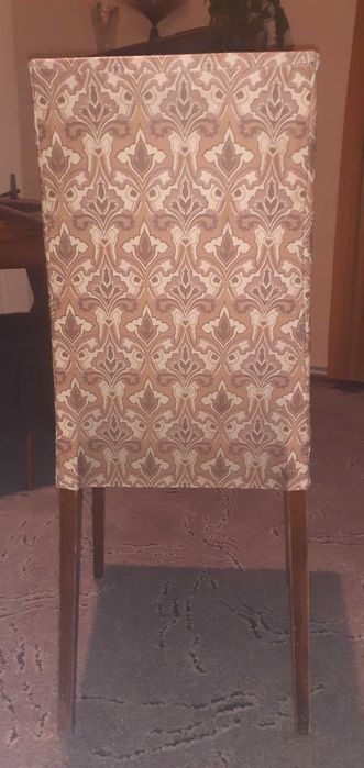 krzesła klasyczne tapicerowane 4 sztuki