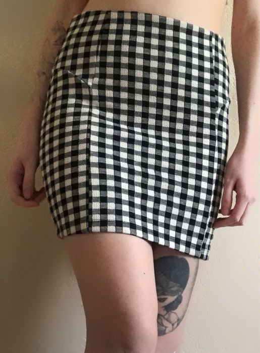 Спідниця у клітинку Stradivarius