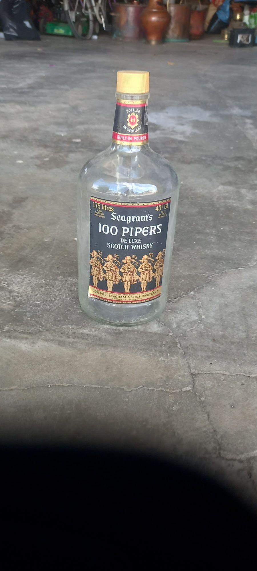 Garrafa de whiski