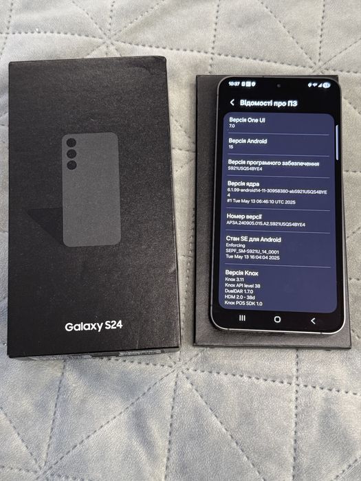Samsung S24 8/128GB Onyx Black Новий (Snapdragon 8 Gen 3, T-Mobile)