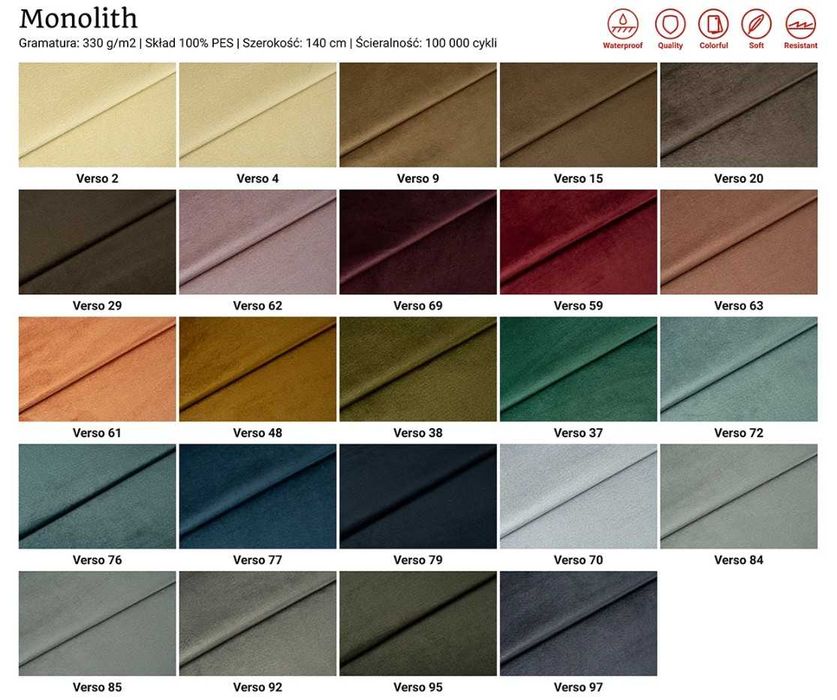 Łóżko tapicerowane Reno  140–180x200 •Stylux Polski producent