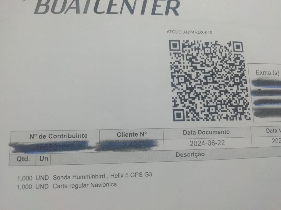 Sonda gps helix 5 estado novo