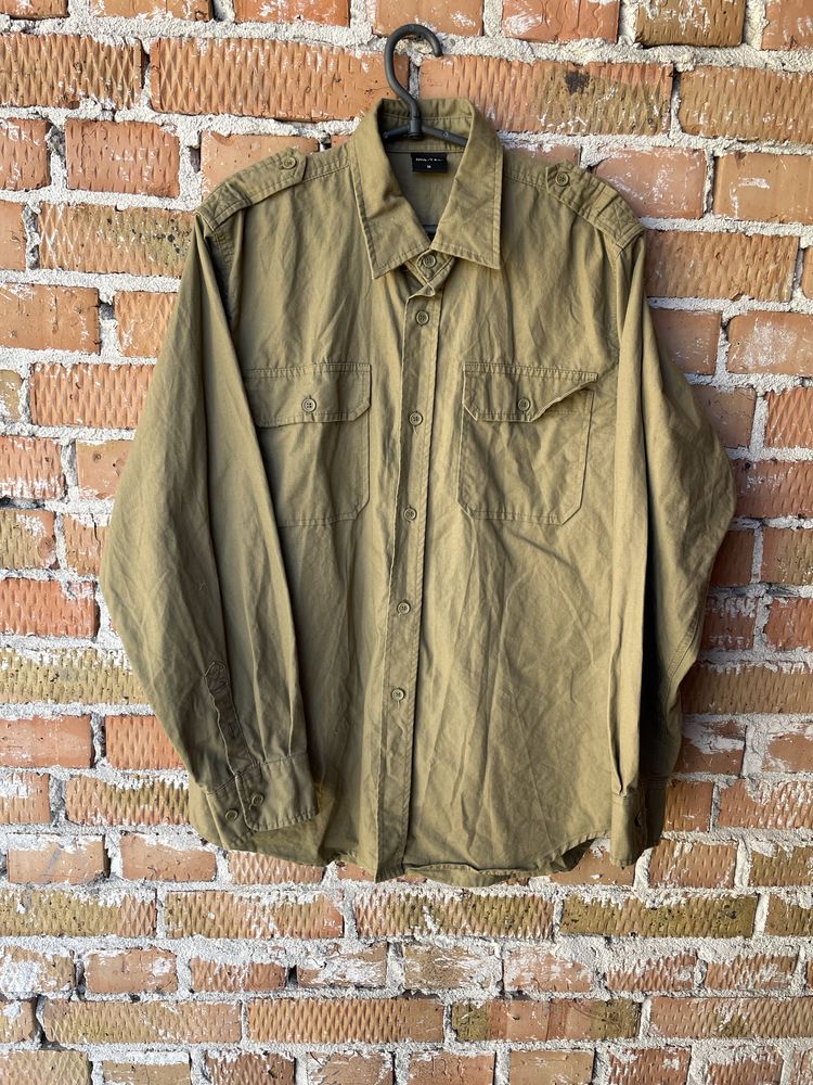 Сорочка тактична Mil-Tec Ripstop Long Sleeve - Coyote Medium M 46-48р!