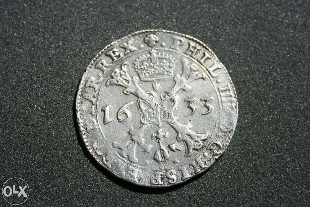 Talar zbożowy Patagon 1633 rok srebro waga 27g