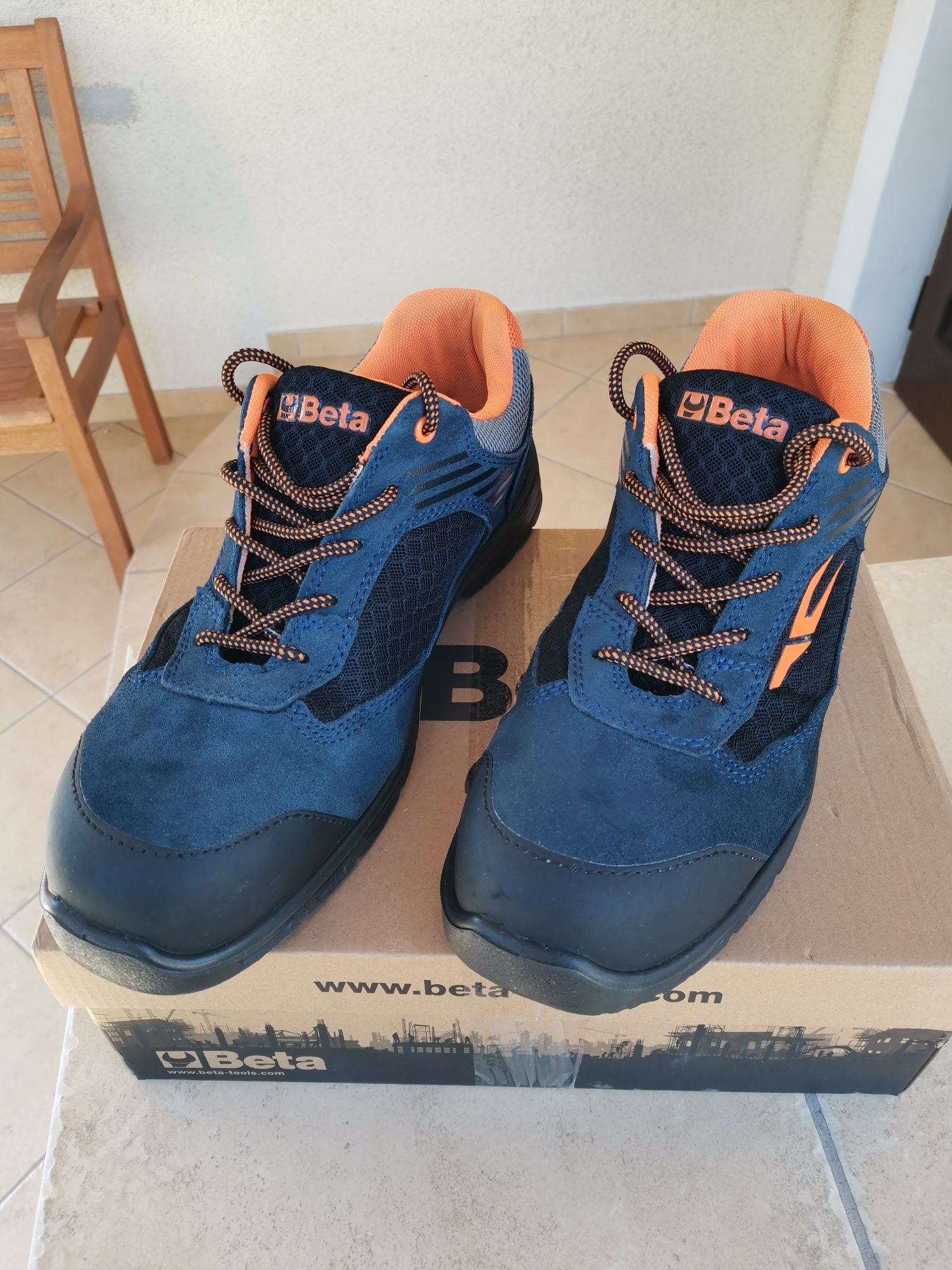 Buty robocze zamszowe przewiewne BETA S1P nr44 Jak Nowe