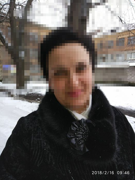 Шуба мутон с декором