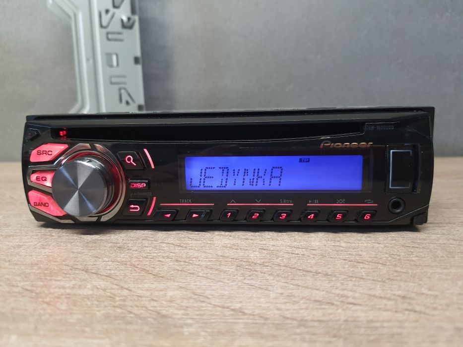 Radio samochodowe Pioneer DEH-1600UBB USB CD z MP3 AUX RCA Volkswagen