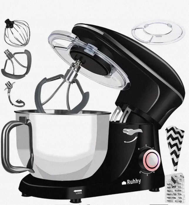 2200w Польща 6,5літрів тістоміс міксер планетарний тестомес комбайн