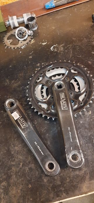 Mechanizm korbowy na kwadrat truvativ x-flow dl. 170