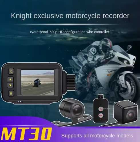 Wideo rejestrator kamera motocykl