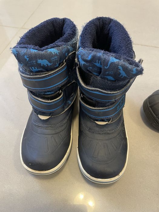 Buty zimowe śniegowce 28 - 2 pary